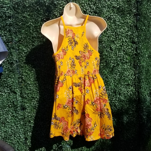 Torrid Floral Smocked Babydoll size 00 (10) - Picture 5 of 6